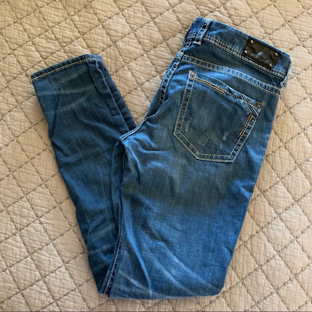 “BUCKLE BLACK” JEANS SZ 30 x 32 SKINNY